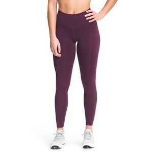 NWT The North Face Women's Cloud Roll Tights High Rise Size M Blackberry Wine